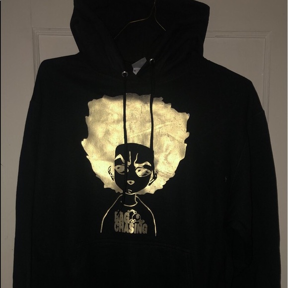 Boondocks Huey “Bag Chasing” Hoodie - Picture 3 of 4